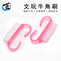 Text Play Brush Upper Oil Horn Brush Son Maintenance Clean Diamond Brush Walnut Olive Cleaning Brush Tool Suit