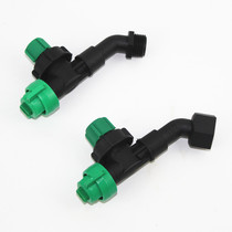 Large agricultural sprayer sprayer high pressure anti-drip 45 degree side bending fan atomizing nozzle inner wire
