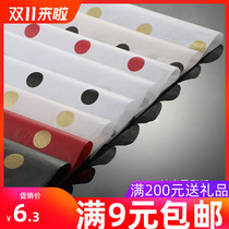 Small gardener new polka dot print gift flower wrapping paper bouquet floral hand bag