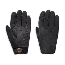 Harley original Four Seasons Black Five finger gloves lndian half deerskin gloves 98212-13