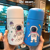 Thermos female ins Harajuku style Korean cute cartoon 316 stainless steel outdoor portable simple vacuum insulation pot