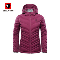 BLACKYAK Bouyak Outdoor Sports Ladies Down Jacket Warm White Goose Down Lightweight Jacket FKW328