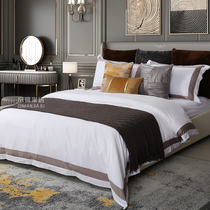 Modern minimalist Plate Room Bed Pint Light Extravagant Fashion Soft Fit style Fitted Multi-Piece with Core Bed Products