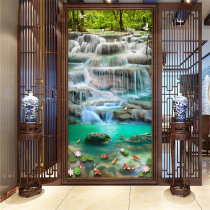 5d diamond painting full drill Xuan Guanguan Vertical version Corridor flowing water raw living room 2019 Diamonds embroidered with new and drilled cross stitch