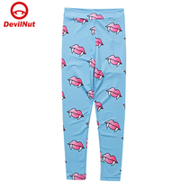 DEVIL NUT tide Boy BIB Devil Chauffails Scout Girl with underpants Pants Demonic AFV