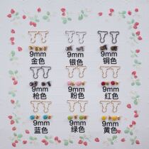 Bjd baby clothing accessories mini 6mm9mm Two sizes gourd buckle buckle diy accessories button color difference