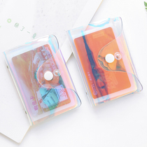 Fumbling ultra-fire laser card bag anti-degaussing bank identity document integrated delicately mini large capacity containing cutting sleeve