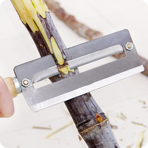 Cane Knife Home Pinewood Vegetable Lettuce Lettuce Fruit Shop Special Type Thickened Peeler Planing Peel Peeling Peeling