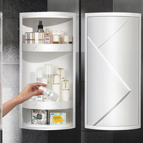 Kitchen Shelve Free of perforated containing cabinet Rotating Waterproof Theorizer Wall Corner Cabinet Stratified Wall-mounted Wall Bedroom Corner Cabinet