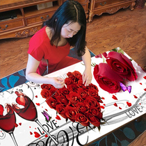 Married 2021 new couple new wedding cross stitch wedding room thread embroidered diamond painting living room bedroom love wedding series