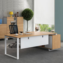 Office furniture simple modern boss table big class table manager table boss desk style boss desk combination table