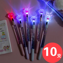 61 Gift Ideas Learning Stationery Prizes Primary And Middle School Students Gift Luminous Cat Paw Middle Sex Pen Signature Black Pen