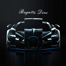 Bigheight 1:64 Bugadi Divo alloy car model collection for gift giving Valentines Day sports car model