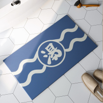 Day Style Bathroom Ground Mat Water Suction Speed Dry Carpet Toilet Toilet Door Doorway Mat Anti Slip Foot Mat Bathroom Door Cushion