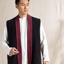 Ciyuan cotton hemp --lay meditation tea suit Vest Chinese men and women wear three colors into 60608
