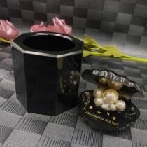 Shanghai Jiadai hand made large octagonal Pen mold large round pen holder mold chunky large pen holder mirror mold