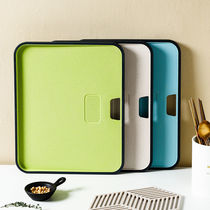 Wheat straw kitchen cutting board Cutting board Fruit and vegetable chopping board Household non-slip plastic antibacterial mildew board