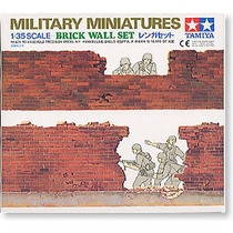 Full-field Palace Gundam military assembly model 35028 1:35 brick wall construction scene