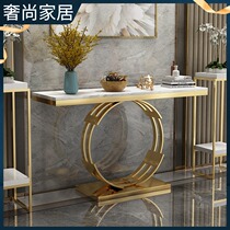 Le Tian light luxury porch station modern simple case into the house cabinet art narrow end View platform against the wall for the table porch gate