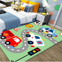 Cute cartoon childrens game carpet Living room bedroom bedside full of custom puzzle early education crawling washing mat