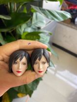 1 6 soldiers head sculpture Resident Evil Ida king head sculpture female soldiers head sculpture suitable for plastic body spot