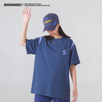 Ren Yinpeng The same SAUCERBOI Japanese simple Hong Kong style national trend t-shirt mens trend brand t-shirt womens short-sleeved mens trend