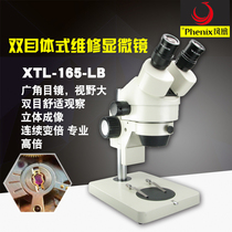 Phoenix stereo microscope XTL-165-LB high-definition professional testing binocular scientific experiment portable