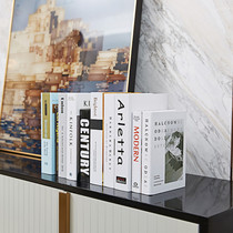 Simulation book fake book ornaments creative study bookcase decoration book Nordic modern simple living room soft home accessories
