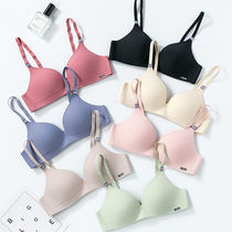 2020 new collection underwear simple sexy soft and comfortable upper support adjustment type small breasted girl no trace bra