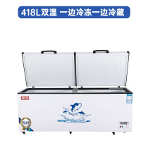 Ni Xue 418 Liter Double Temperature Freezer Commercial Freezer Freezer Freezer Energy-saving Horizontal Refrigerator