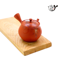 Japan imported often smooth burning Jade light made of Zhu mud algae hanging side emergency teapot Japanese tea ceremony zero with paper box