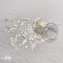 QJforu Mei Chia Ultrathin Shell Sheet Japan Imported Abalone Bay Day Series New Seven Colorful Abalone Film Meryl Ornaments