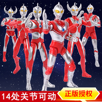 Childrens Tyro Ultraman multi-joint movable toy boy set Monster Superman Severn original Jack deformation