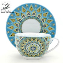 Italian Art LO LUA Cappuccino Cappuccino Cup Bohemian Trend Coffee Cup Tea Cup
