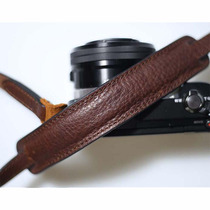 Suitable for A7C leather camera belt Fuji xs10xt4xt5xt30 Sony 6400 shoulder belt retro