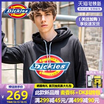 Dickies sweater mens multi-color logo printing hooded sweater brand new terry cloth cotton tide DK006863