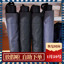 Simple folding umbrella