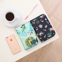 Short overseas passport bag ticket holder protective cover waterproof travel aircraft ticket holder card bag certificate storage bag simple