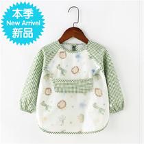 Painting and water anti-dirty long baby anti-wear gown waterproof girl girl r mother apron coat anti-fouling clothes