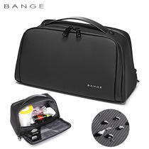 Bansong Bange Wash Bag for men and women Contained Bag Makeup Kits Brief Dry Wet Separation Waterproof Hand Bag Handbags