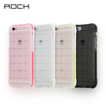 ROCK iphone6 mobile phone shell Apple 6plus protective cover Silicone matte soft shell 5 5-inch drop-proof back cover shell