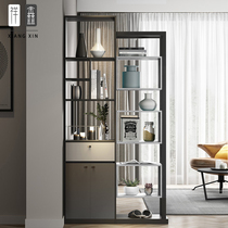 Double sided Hyon-off cabinet Living room Partition Room Cabinet Modern Minimalist small outdoor wine cabinet Entry door Hall Closet Screen Shoes Cabinet