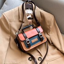 This years popular Cambridge bag womens 2022 new trendy niche texture retro jk college postman cross-body bag