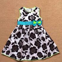 Dress Girl Dress Girl Dress Summer Boy Dress Vest Princess Dresses Baby Girl Short Sleeve Dress 2-7 Year Old Girl Skirt