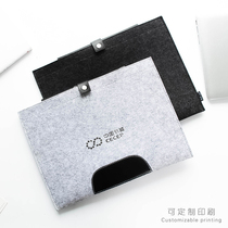 Day Ensemble Felt a4 File bag Business Paper Package Information kit briefcase Bag Exam Bag Folder Office Supplies