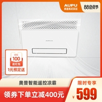 OPU Liangba integrated ceiling kitchen embedded cold blaster ventilator kitchen remote control cool blaster BC15-2D