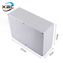 Plastic Shell Electrical Switch Lithium Battery Waterproof Case Sealed Instrument Instrumentation Monitor Housing Processable Open Pore