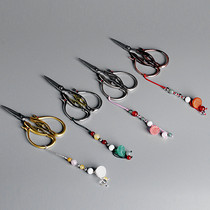 Little Swan handmade Jade Tea scissors kung fu tea set tea ceremony accessories small creative tea scissors tea bag