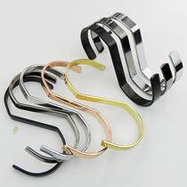 Clothing store decoration display props jeans hook stainless steel shelf hook S hook S hook clothes hook