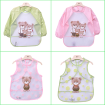 Rabbi Childrens Clothing LQGCZ22402 1 Rabbi Bib Long Sleeve Pony Baby Dining Shirt Baby Dinner